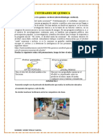 Actividades de Quimica Proyecto Cientifico Wendy Pincay