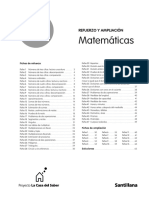 Refuerzo y Ampliacion Matemáticas 3ºgrado