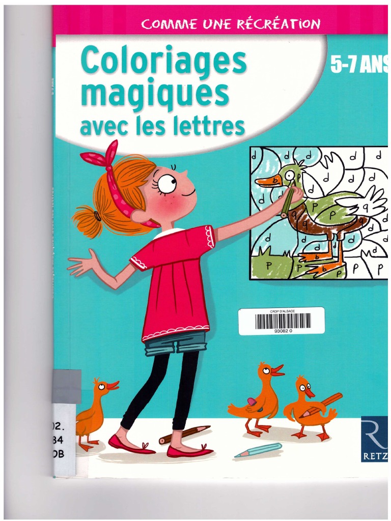 Retz - Coloriages Magiques Avec Les Lettres | PDF