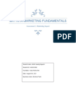MKT101A - Nguyen - Q - Assessment 2 Marketing Report