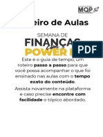 Roteiro de Aulas Power BI