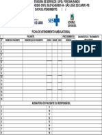 Ficha de Atendimento Ambulatorial