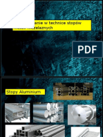 Wykład 6 Wykorzystanie W Technice Metali Nieżelaznych