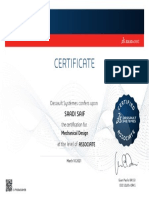 Certificate C FYD6W34HEB