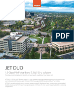 Jet Duo: 1.5 Gbps PTMP Dual-Band 3.5 & 5 GHZ Solution