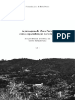 A Paisagem de Ouro Preto Como Espacialização No Tempo - A Experiência e a Vivência Do Morro Da Queimada - Vol. 1