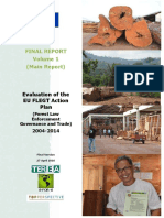 EU FLEGT Action Plan 2004-2014 Evaluation Report