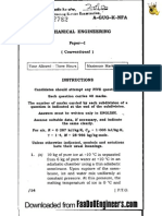 Mechanical Paper I Conventional - IES 2010 Question Paper