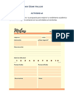 Portafolio Propuesta de Objetivos y Agenda Académica