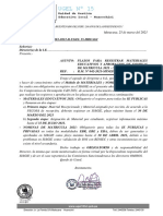O.M. 065-2021-UGEL - PLAZO PARA REGISTO DE MATERIAL Y APROBACION DE NOMINAS