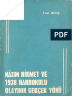 Fuat Uluç - Nazım Hikmet Ve 1938 Harbokulu Olayının Gerçek Yönü