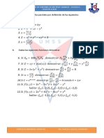 Derivadas de funciones de múltiples variables - Cálculo II