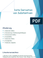 Vorlesung 4 Explizite Derivation (1)