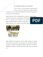 La Tercera Bomba Atómica Sobre Japón