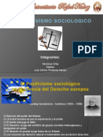 Expocision El Positivismo Sociologico