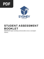 BSBMKG440 Student Assessment Booklet CBSA V2.0