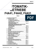 Automatik-Getriebe: F4A41, F4A42, F4A51