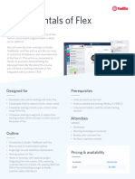 Fundamentals of Flex: Designed For Prerequisites