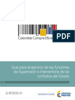 Cce Guia Para El Ejercicio de Las Funciones de Supervision e Interventoria de Los Contratos Del Estado