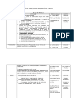 Comisión de Trabajo para La Rendición de Cuentas