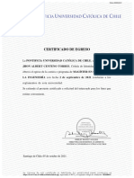 Certificado de Egreso