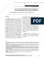 Factores Que Influyen en El Comportamiento Del Consumidor de Los Negocios Al Detal y Supermercados en El Caribe Colombiano.