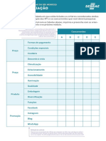 Matriz de Avaliação - Mão Na Massa