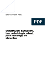 Guía práctica de Evaluación Sensorial