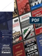 Catálogo editorial marxista con novedades sobre el marxismo y la cuestión negra