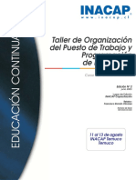 Taller de Organizacion Del Puesto de Trabajo