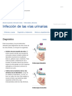 Infección de Las Vías Urinarias - Diagnóstico y Tratamiento