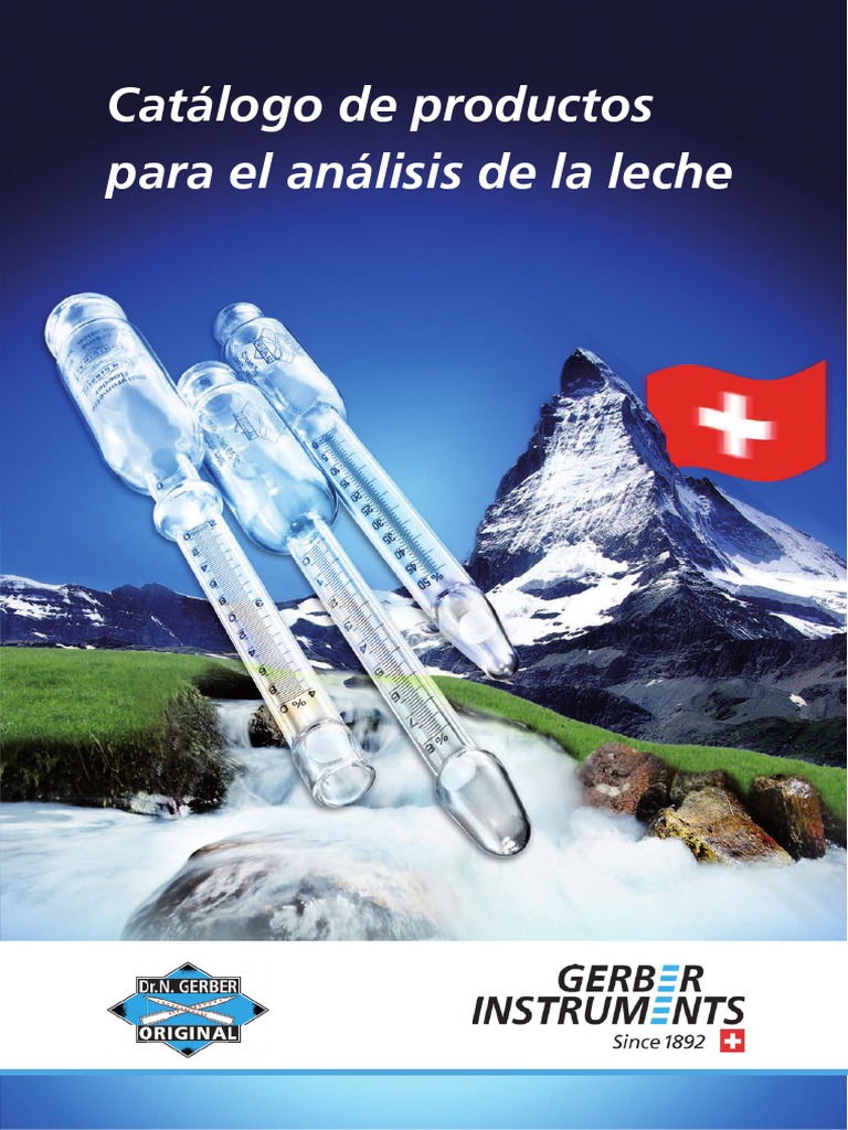 Catálogo en Español Gerber Instruments | PDF | Botella | Leche