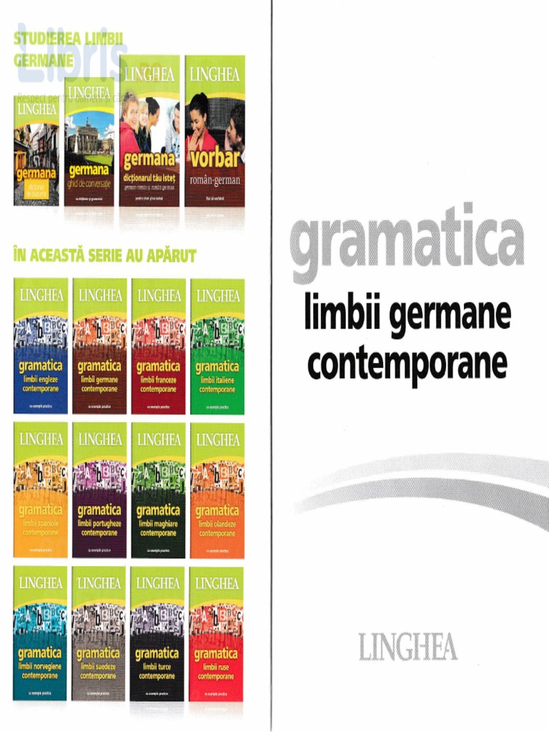 Gramatica Limbii Germane Contemporane Cu Exemple Practice - 0001 | PDF
