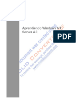 Aprendiendo Windows NT Server 4.0