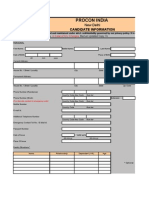 PI Candidate Form-Excel