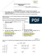 2°MB - MAT - SEGUNDA EVALUACIÓN - SEGUNDO SEMESTRE - PAUTA DE EVALUACIÓN