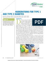 Exercise Considerations For Type 1 and Type 2 Diabetes: Apply It!