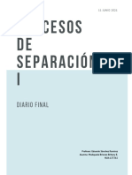 Procesos de SeparacionI. Diario