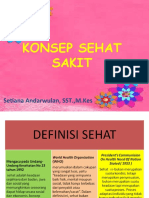 Konsep Sehat Sakit