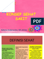 Konsep sehat sakit