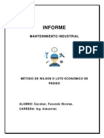 Método Wilson: Cómo calcular el lote económico de pedido