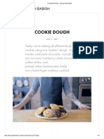 Cookie Dough - Basics With Babish