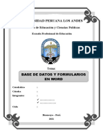 Base de Datos