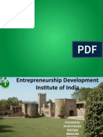 Entrepreneurship Development Institute of India