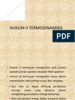 HUKUM II Termodinamika