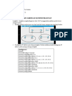Langkah Langkah Konfigurasi Nat