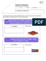 Evaluación 3º Matemática 23 Septiembre