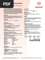 TOTAL PROTEIN (Biuret Method) : Code No. Pack Size Reagent 1 Reagent 2