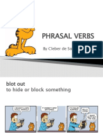 Phrasal Verbs Garfield Comic Strips