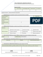 Cédula de Proyecto FIDEM 2020